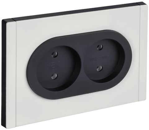 FORTE&PIANO Роз. 2-я без з/к з/ш б/к 10А FP226M бел. IEK