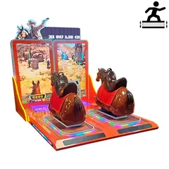 Двойной симулятор ковбоя с видео игрой «Вестерн»