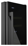 Винный шкаф Zugel ZCWI170DB черный