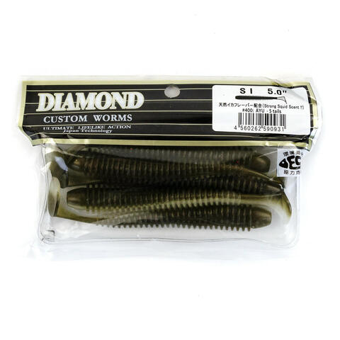 Силиконовая приманка DIAMOND SI 5" (5шт/уп)