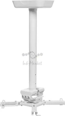 Кронштейн для проектора Cactus CS-PROF021M-WT белый макс.35кг потолочный поворот и наклон