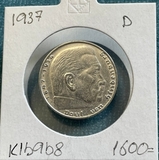 K16968 1937 Германия 2 марки Гинденбург D K16968 1937 Германия 2 марки Гинденбург D