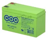 Аккумуляторная батарея WBR GPL1272 F2 (12В/7,2Ач, универсальная, AGM, Клемма: F1/F2, ДхШхВ: 151x65x100, срок службы: 12