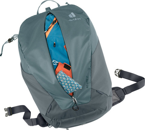 Картинка рюкзак туристический Deuter AC Lite 17 shale-graphite - 12
