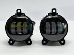 Противотуманные LED фары на Lada Priora 1 30W