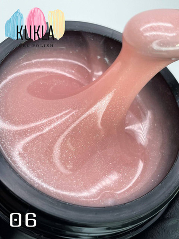 Kukla Гель Блеск бриллиантов (с шиммером) №06, 15 мл