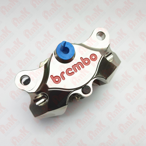 120A44140 Тормозной суппорт задний с колодками 84мм P2 34 CNC фрезерованный никелерованный