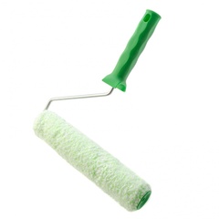 80252 Валик "Работы с древесиной", 250 мм, ворс 12 мм, D - 36 мм, D ручки - 6 мм, микроволокно Сибртех