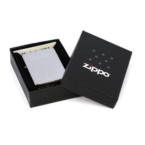 Зажигалка Zippo Shadow Gradiant с покрытием High Polish Chrome, латунь/сталь, серебристая