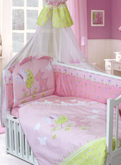 Комплект в кроватку "Little Friend" (бежевый)