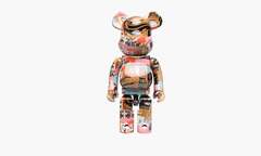 Bearbrick Andy Warhol x Jean Michel Basquiat #2 "1000%"
