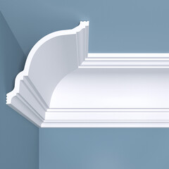 Карниз потолочный К22