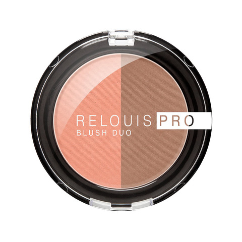 Румяна компактные Relouis Pro Blush Duo тон 203