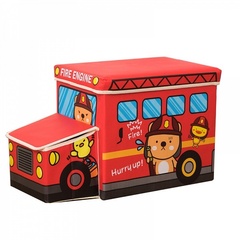 Коробка для хранения игрушек и вещей Blonder Home Fire Truck CAR/30