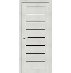 Купить Межкомнатная дверь экошпон Bravo-22 Bianco Veralinga / Black Star