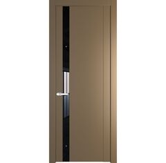 Межкомнатная дверь эмаль Profil Doors 1.2P перламутр золото остеклённая