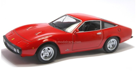 Ferrari 365 GTC/4 red 1:43 Eaglemoss Ferrari Collection #46