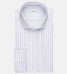 Сорочка мужская Seidensticker Shaped Fit 01.844957-13 из твила в полоску