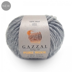 GAZZAL PURE WOOL (100% Австралийская шерсть, 100гр/65м)