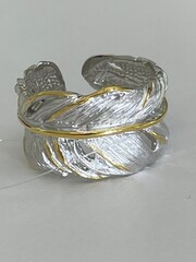 Перо (серебряное кольцо)
