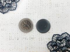 Пуговицы, d 2,1 см, коричневый