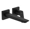 Hansgrohe Logis 71256670 Настенный смеситель для раковины (чёрный матовый)