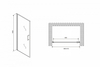 Abber Sonnenstrand AG04090B Душевая дверь