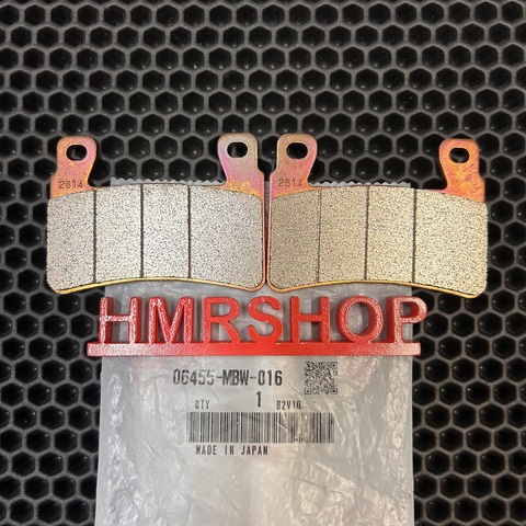 Honda Колодки тормозные передние 06455-MBW-016 аналог 06455-MBW-006 06455-MBZ-006 06455-MCE-000 06455-MCE-006