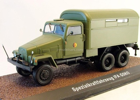 IFA G5KO NVA military dark olive Atlas 1:43