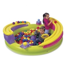 Intex Детский игровой надувной центр с мячиками, 147*46 см (140729)