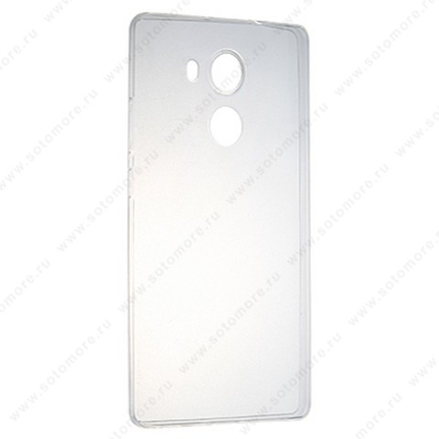 Накладка силиконовая ультра-тонкая для Huawei Mate 8 прозрачная