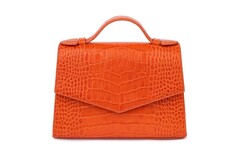 Сумка кросс-боди CROCO апельсинового цвета