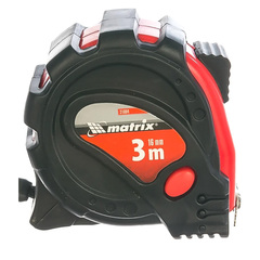Рулетка 3м*16мм обрезин. корпус, зацеп с магнитом Status magnet 3 fixations MATRIX в интернет-магазине ЯрТехника