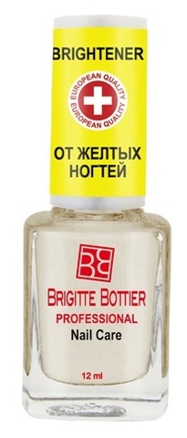 Средство для ногтей Восстанавливающее от желтых ногтей Nail Brightener 12 мл. (Brigitte Bottier)