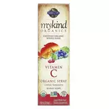 Органический спрей с витамином С, вишня и мандарин, MyKind Organics, Garden of Life, 2 жидкие унции (58 мл.) 1