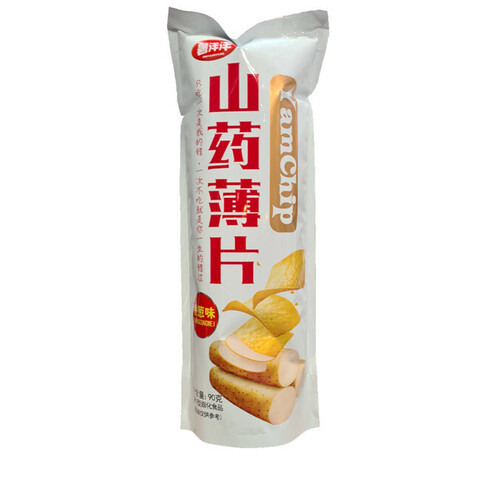 Чипсы Shuyangyang Yam Chip чесночные (90гр)