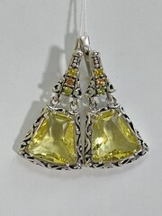 Ливадия (серьги из серебра)