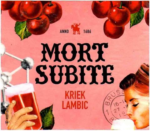 Пиво Mort Subite Kriek Lambic