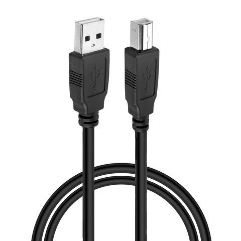 Кабель USB 2.0 (m) - USB-B (m) для принтера (папа-папа) 3м (Черный)
