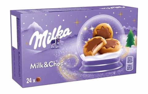Печенье MILKA Молочное с шоколадом 150 г РОССИЯ