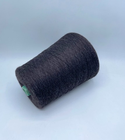 Folco (пр.Италия). 2/28 1400м/100гр, 50% меринос, 50% акрил, цвет-Горький шоколад с проседью(728/198), арт.34129