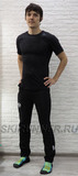 Брюки беговые Ray Casual Uni Black