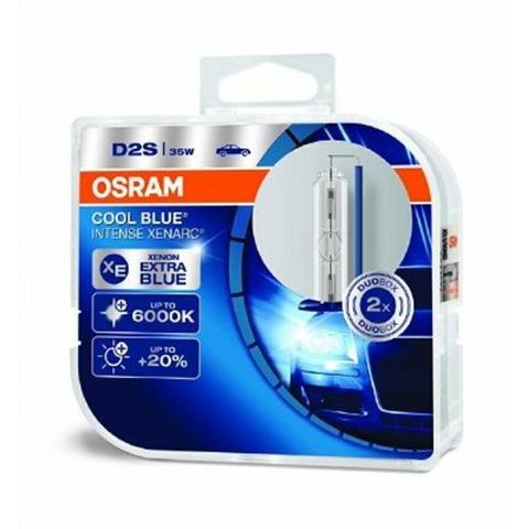 Лампа ксеноновая D2S OSRAM XENARC COOL BLUE INTENSE 2 шт. 66240CBI-HCB