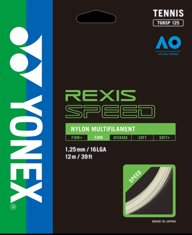 Струны теннисные Yonex Rexis Speed (12 m) - white