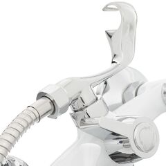 Смеситель для ванны, Frud, с кран-буксой, бел, R22332