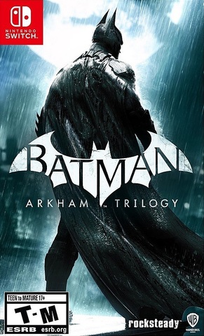 Batman: Arkham Trilogy (картридж для Nintendo Switch, интерфейс и субтитры на русском языке)
