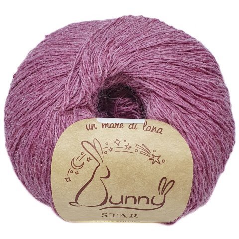 Пряжа Bunny star, 50г, 375м, 11%пух кролика, 5%мериносовая шерсть, 22%вискоза, 55%нейлон,7%метанит (цена за уп.)