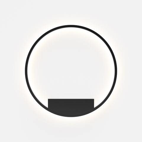 Настенный светодиодный светильник Maytoni Rim MOD058WL-L35BK