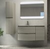 Cezares 82409 Стеклянная раковина левосторонняя Extra Bianco, 104x53