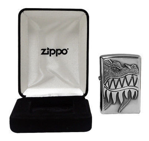 Зажигалка ZIPPO Classic Brushed Chrome латунь/сталь, серебристая, матовая, 36x12x56 мм (28969)